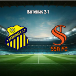 Barreiras FC vence SSA por 2-1 na semifinal do Baiano