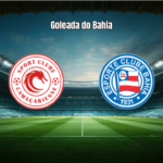 Bahia U20 goleia Camaçariense por 6 a 1 na semi do Baiano