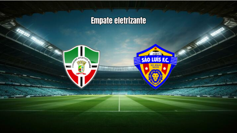Pinheiro 1x1 São Luis: Empate nas Quartas do Maranhense