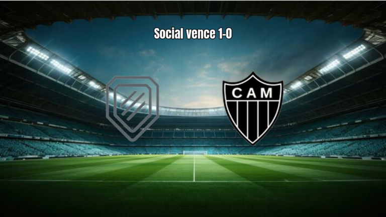 Social U20 vence Atlético Mineiro por 1 a 0 no Mineiro Sub-20