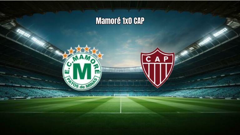 Mamoré vence CAP por 1 a 0 e se mantém vivo no Mineiro Módulo II
