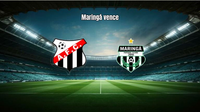 Anápolis 0x1 Maringá: Triunfo Suado Maringaense na Série C