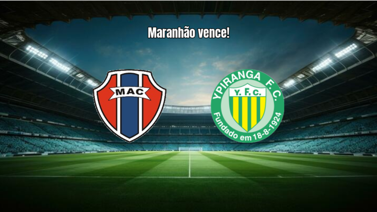 Maranhão 2x1 Ypiranga-RS: vitória na 14ª rodada da Série C