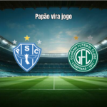 Paysandu 3x2 Guarani: Virada emocionante na Série C 2026