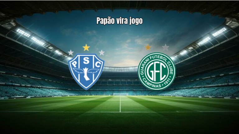 Paysandu 3x2 Guarani: Virada emocionante na Série C 2026