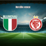 Hercílio Luz vence Blumenau por 2 a 0 no Catarinense Série B