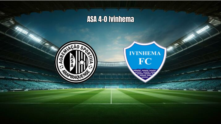 ASA 4-0 Ivinhema: Goleada Garante Classificação na Série D
