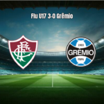 Fluminense U17 goleia Grêmio por 3 a 0 no Brasileiro