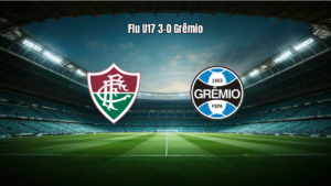 Fluminense U17 goleia Grêmio por 3 a 0 no Brasileiro