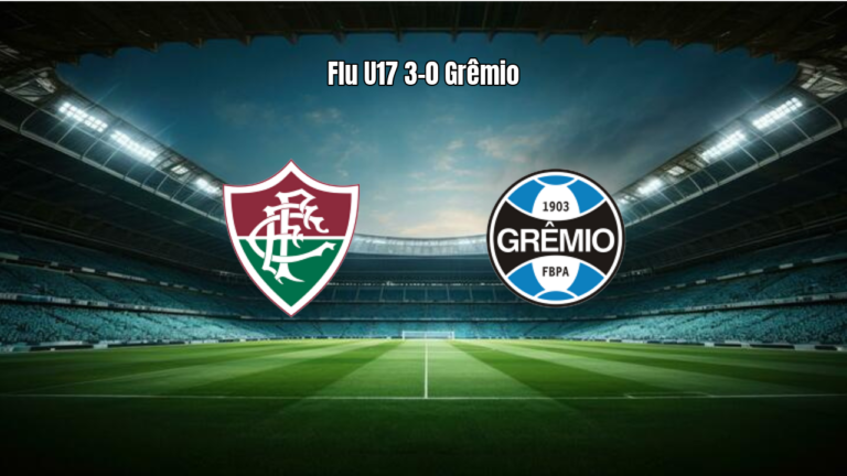 Fluminense U17 goleia Grêmio por 3 a 0 no Brasileiro