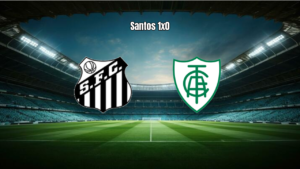 Santos U17 vence America MG U17 por 1 a 0 na 8ª rodada