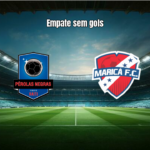 Pérolas Negras 0x0 CFRJ/Maricá: Empate sem gols na Copa Rio