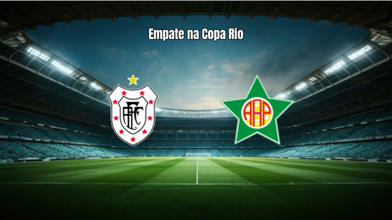 Americano Campos e Portuguesa RJ empatam na Copa Rio