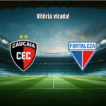 Caucaia U20 1x2 Fortaleza U20: Virada nos Acréscimos