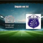Fluminense-SC e Guarani de Palhoça empatam 1-1 pela Catarinense Série B