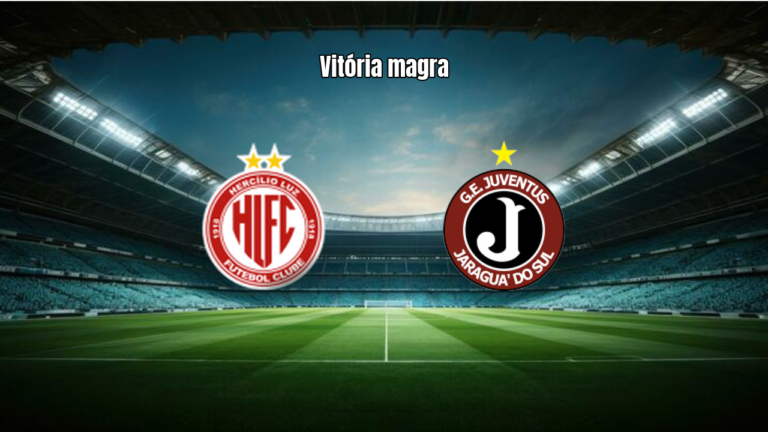 Hercílio Luz vence Juventus SC por 1 a 0 na Série B Catarinense