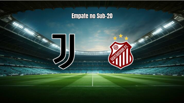 Juventus U20 1-1 Sertãozinho U20: Empate no Paulista Sub-20