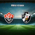 Vitória vence Vasco por 1 a 0 na Série A