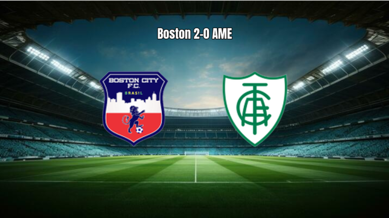 Boston City U20 vence América Mineiro U20 em partida quente