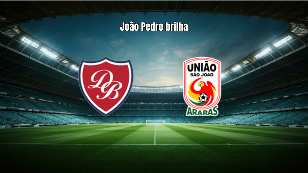 Desportivo Brasil U20 domina e vence União São João U20