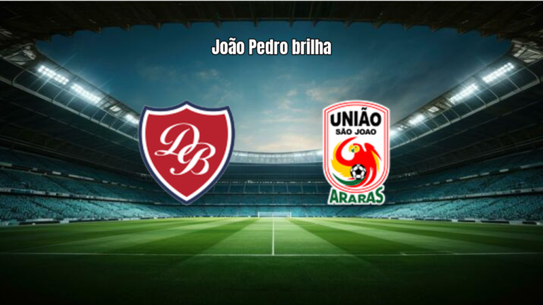 Desportivo Brasil U20 domina e vence União São João U20