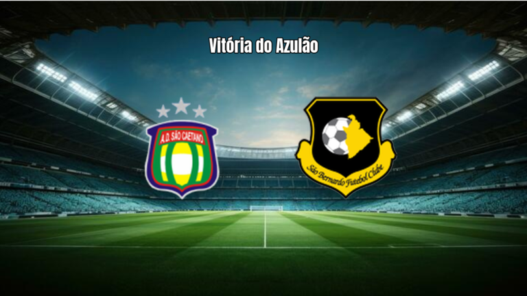 São Caetano U20 vence EC São Bernardo por 2 a 0 no Paulista U20