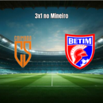 Coimbra U20 vence Betim U20 por 3 a 1 no Mineiro
