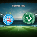 Bahia vence Chapecoense por 2 a 0 na Arena Fonte Nova