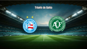 Bahia vence Chapecoense por 2 a 0 na Arena Fonte Nova