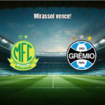 Mirassol supera Grêmio por 2 a 1 em partida da Série A