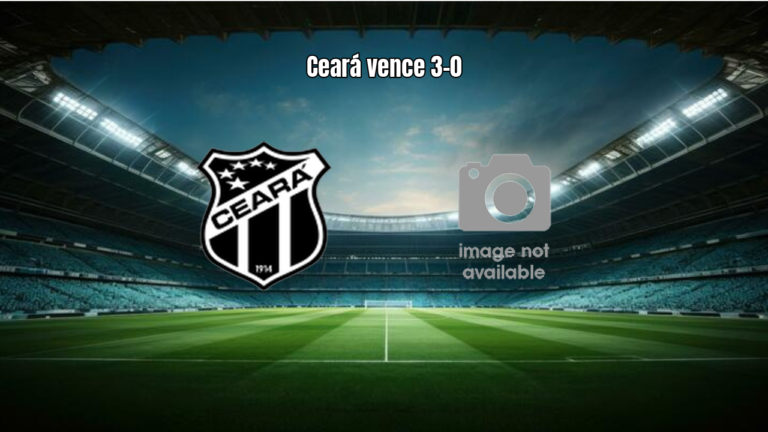 Ceará U20 domina Quixadá U20 e vence por 3 a 0 no Cearense