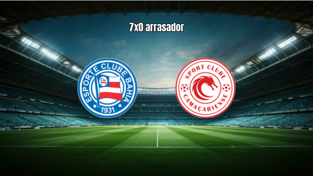 Bahia U20 7x0 Camaçariense U20: Atropelo na Semi do Baiano