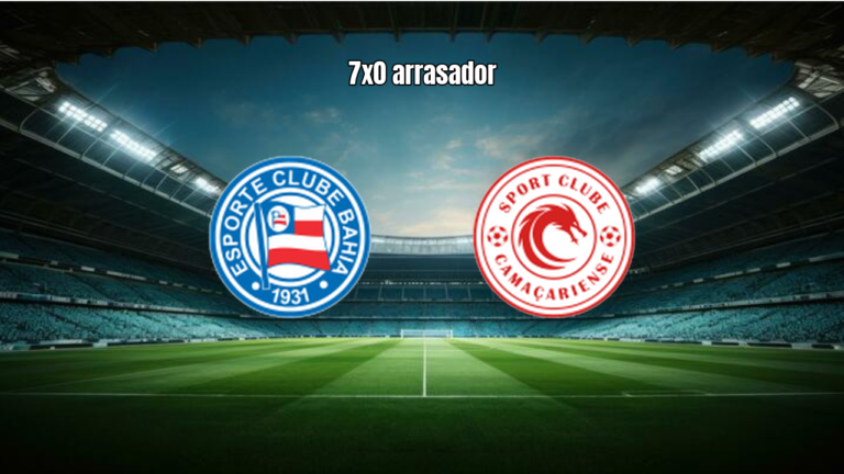 Bahia U20 7x0 Camaçariense U20: Atropelo na Semi do Baiano