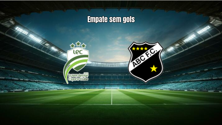 Empate sem gols entre Luverdense e ABC na Série D