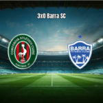 Barra SC U20 vence Concórdia U20 por 3 a 0