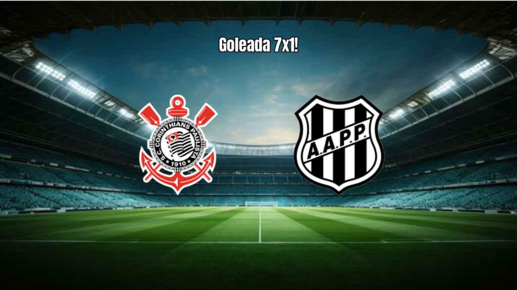 Corinthians U20 goleia Ponte Preta U20 por 7 a 1 no Paulista