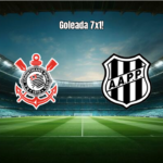 Corinthians U20 goleia Ponte Preta U20 por 7 a 1 no Paulista