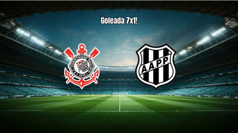Corinthians U20 goleia Ponte Preta U20 por 7 a 1 no Paulista