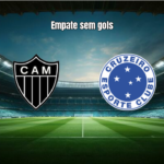 Atlético Mineiro U20 0x0 Cruzeiro U20: Empate no Mineiro