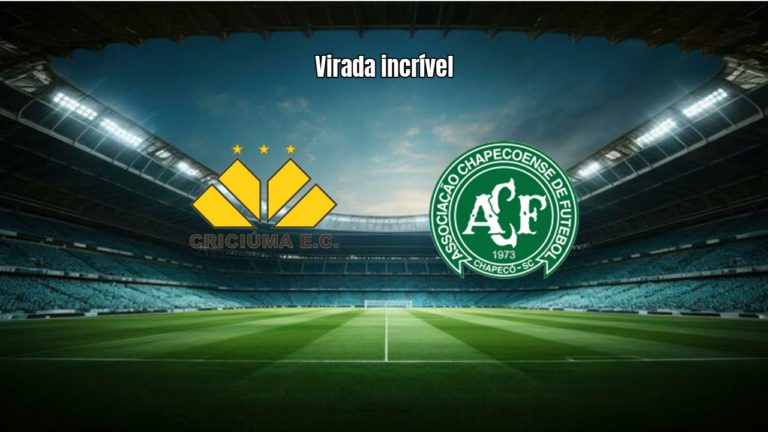 Criciuma U20 2x1 Chapecoense: virada emocionante no Catarinense