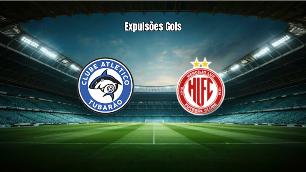 Tubarão 0x2 Hercílio Luz: Gols Precoces e Expulsões Decisivas