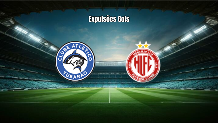 Tubarão 0x2 Hercílio Luz: Gols Precoces e Expulsões Decisivas
