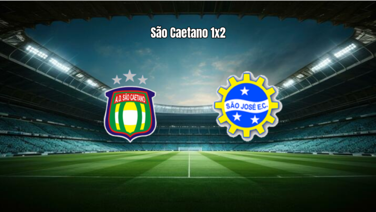 São Caetano 1x2 São José EC: Gols e Cartão Vermelho na Copa Paulista