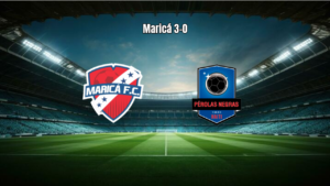 CFRJ Maricá domina Pérolas Negras e vence por 3 a 0