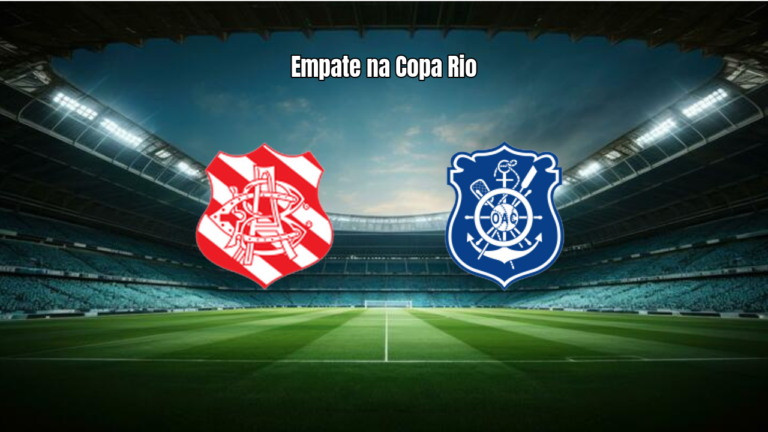 Bangu 1×1 Olaria: Empate na Copa Rio em Moça Bonita
