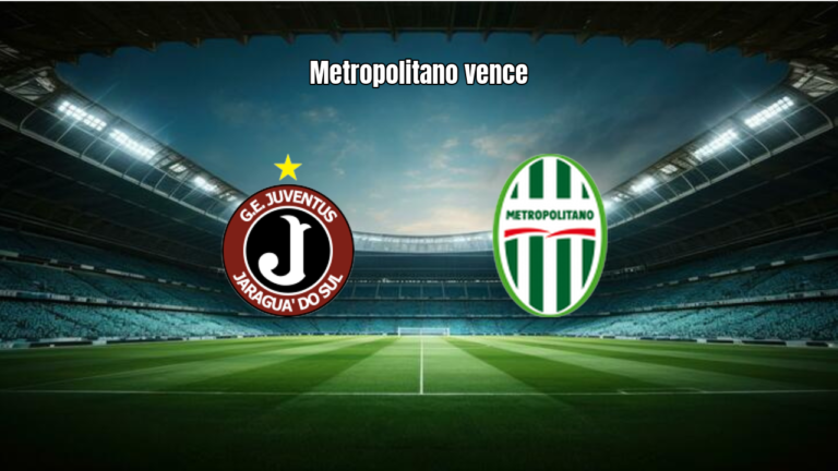 Juventus SC 0-2 Metropolitano: Destaques do Catarinense Série B