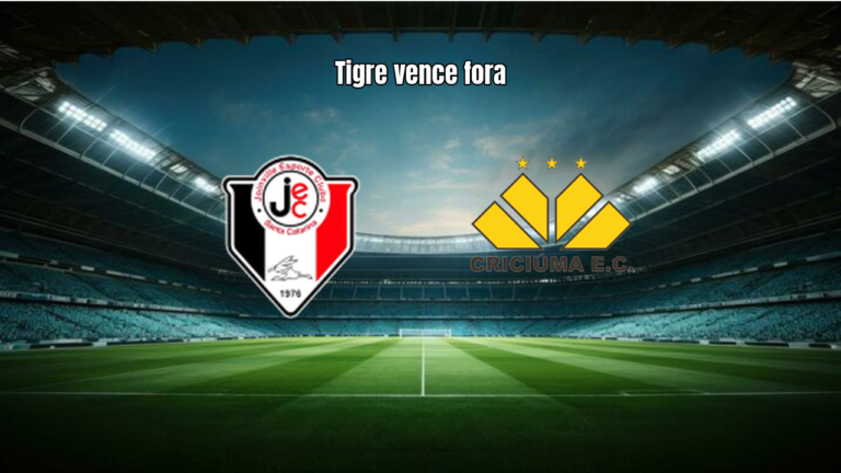 Criciuma U20 domina Joinville e vence por 3 a 1 no Catarinense