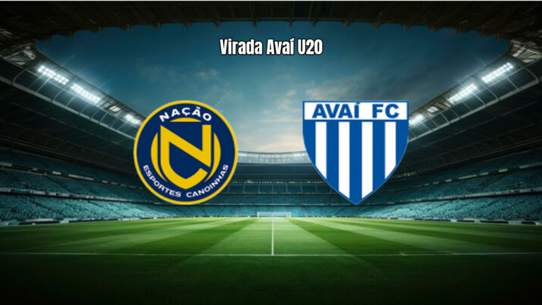 Avaí U20 derrota Naçao U20 por 2 a 1 no Catarinense U20