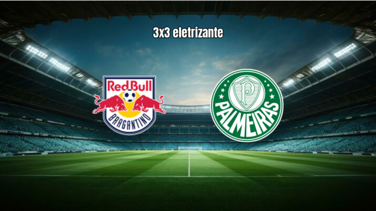 RB Bragantino U20 3x3 Palmeiras U20: Semifinal Eletrizante