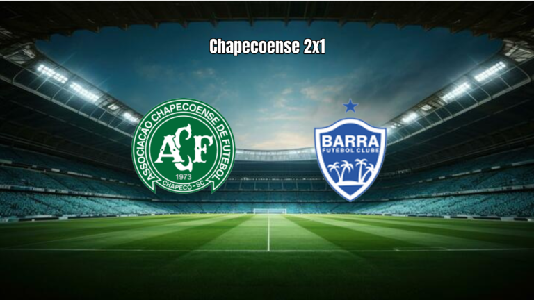 Chapecoense U20 supera Barra SC U20 por 2 a 1 no Catarinense